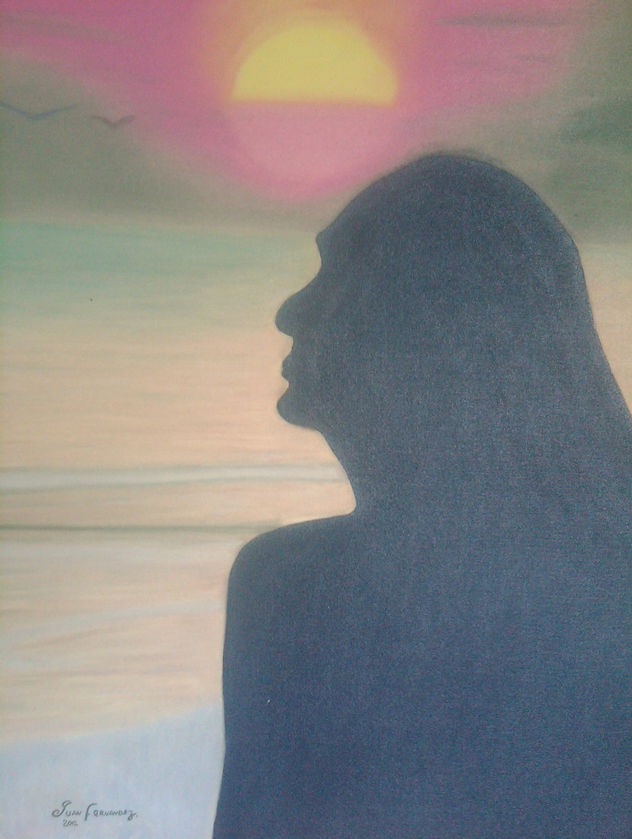 Sueño de mujer / Oleo lienzo 77 / 61 cm