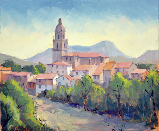 Otxandiano Oil Canvas Landscaping