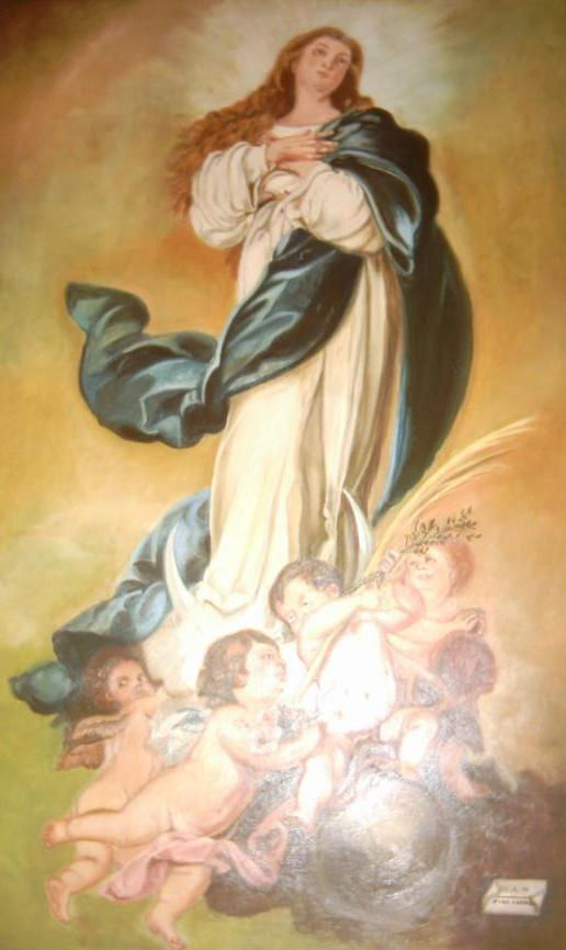 Virgen Inmaculada con Angeles