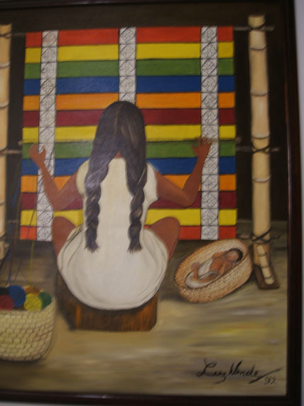 "la india en el telar"