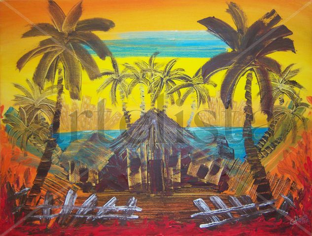 MARGINADOS Acrylic Canvas Landscaping