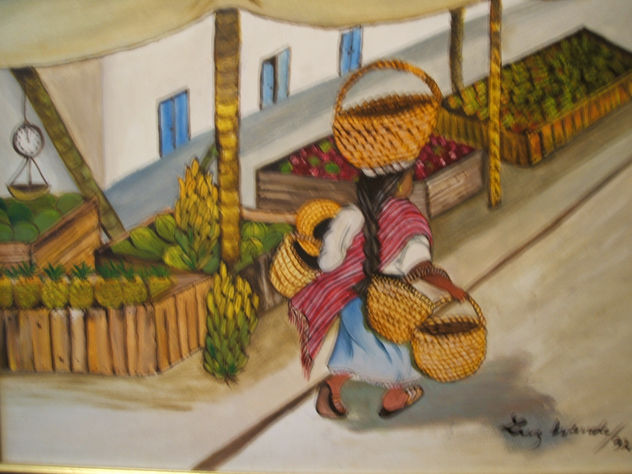"LA VENDEDORA DE CANASTAS".