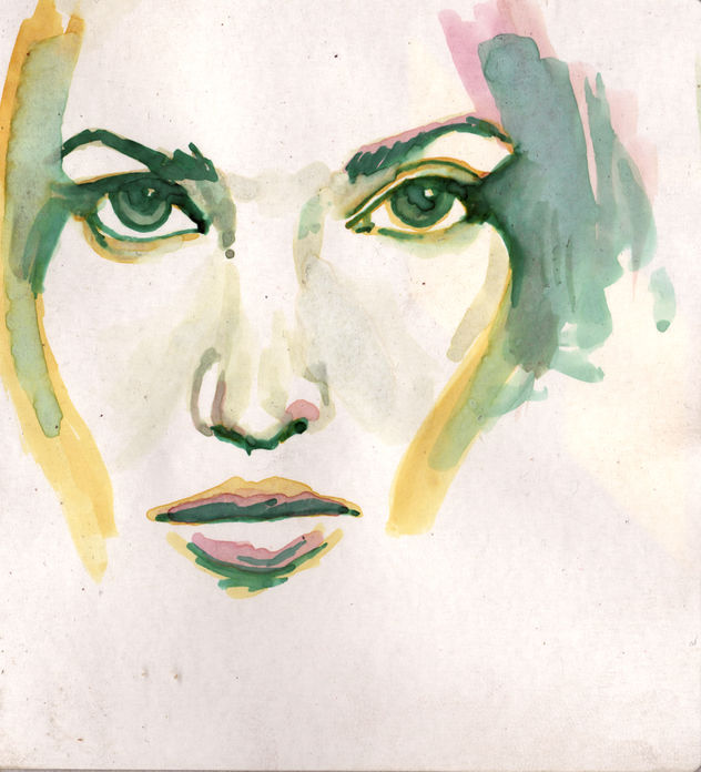 retrato femenino serie 4