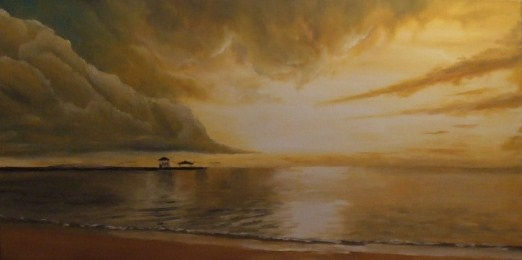 PAZ Oil Canvas Marine Painting