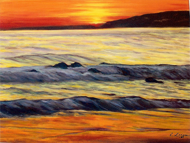 Atardecer en la Costa del Sol