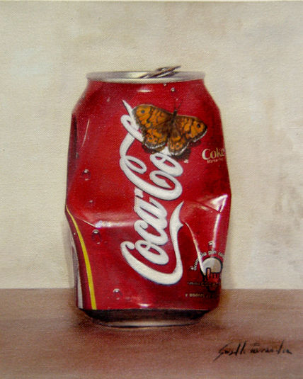 Lata coca-cola