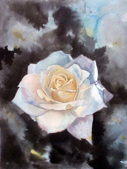 Orden emergente(vendida) Watercolour Paper Floral Painting