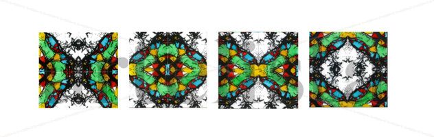 naturaleza: geometría oculta ( en verdes)