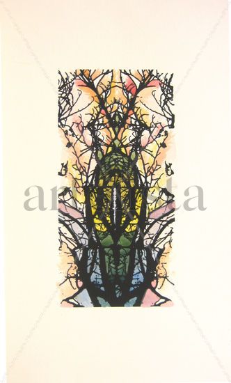 naturaleza- monotipos Serigraph Ink