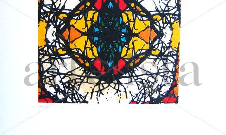 serigrafías sobre papel