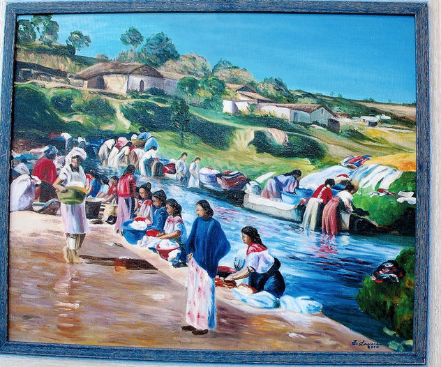 Guatemala ( Mujeres lavando)
