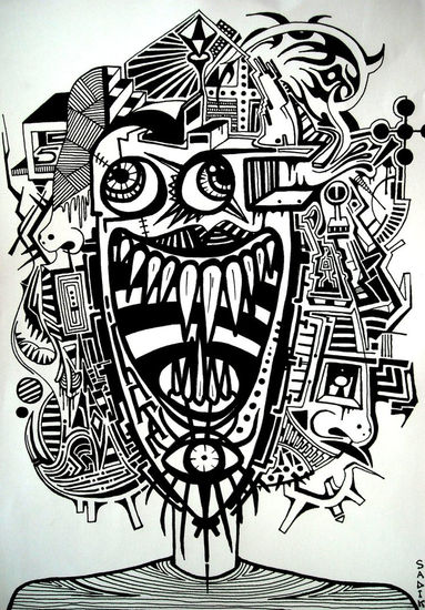 Crazy head Rotulador