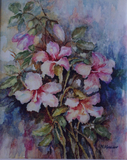 Primer Amor Oil Canvas Floral Painting