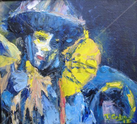 Pierrot en Azul