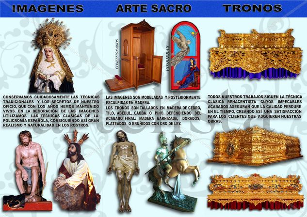 articulos religiosos Wood Figurative