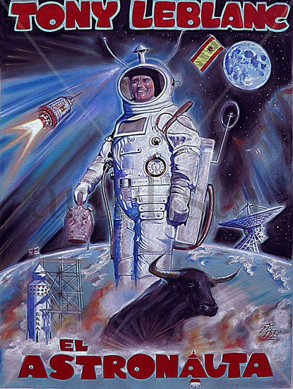 EL ASTRONAUTA de Javier Aguirre (1970-2012) Técnica Mixta