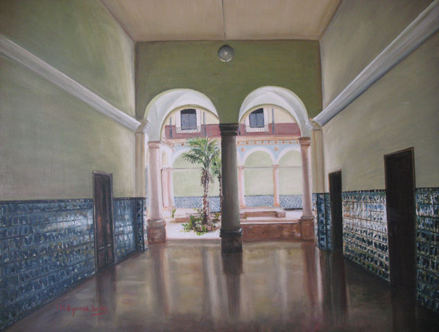 Claustro Instituto Luis Vives (I) Oil Canvas Others