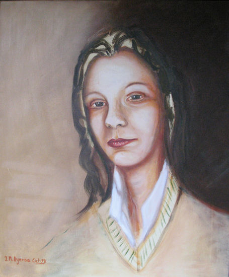 Olga III Óleo Lienzo Retrato