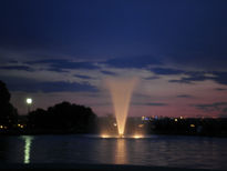 El geyser de Debod...