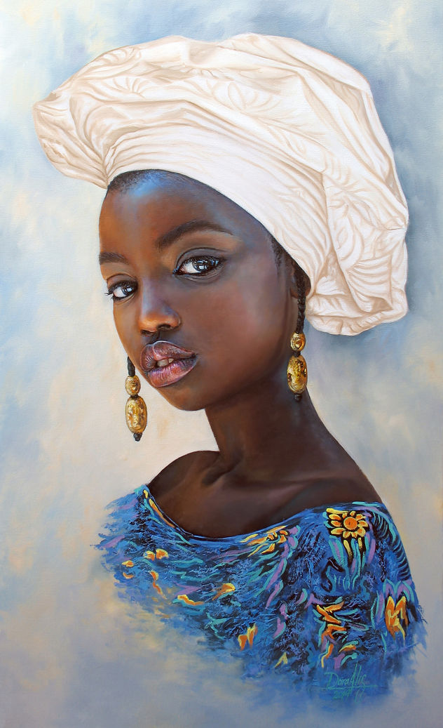 Prosperity portrait #2 (African Girl 106)