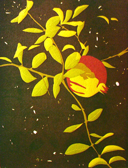 BOSQUE-30 Linograbado