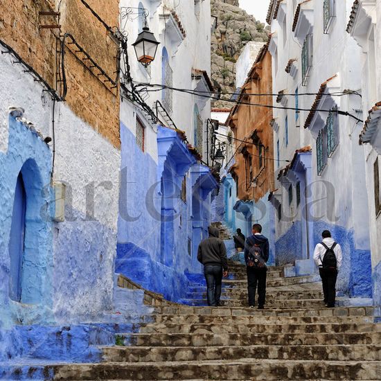 Callejeando por Chefchaouen Architecture and Interiorism Color (Digital)