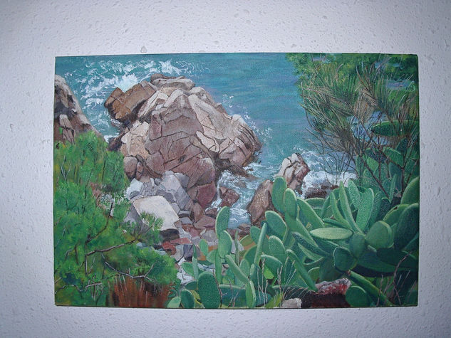 Racó de mar Oil Canvas Marine Painting