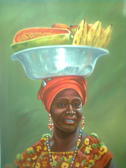 Vendedora de frutas