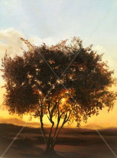 árbol Oil Panel Landscaping