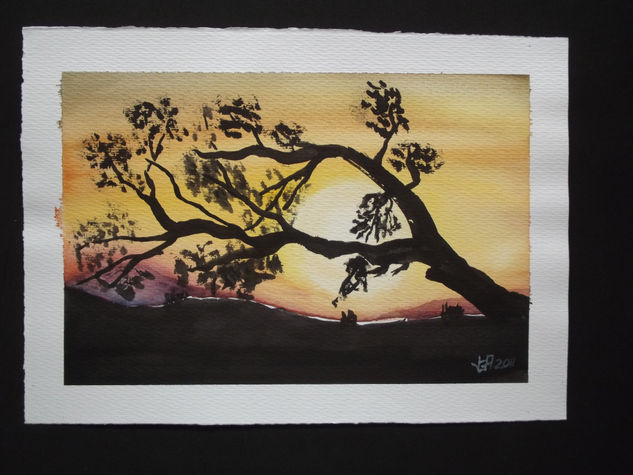 Contraluz Watercolour Paper Landscaping