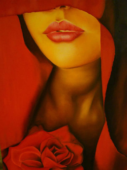 Mujer Oil Canvas Portrait