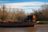 Barco en el delta