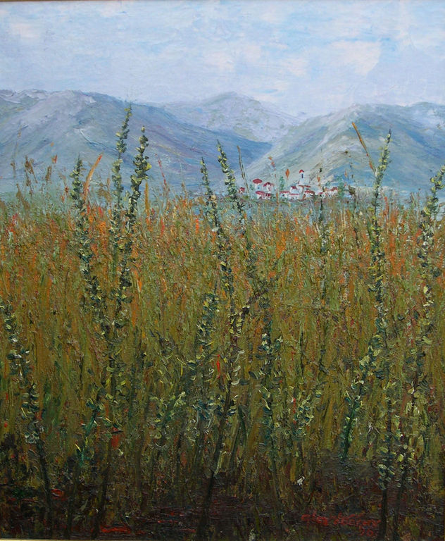 Paisaje con pueblo