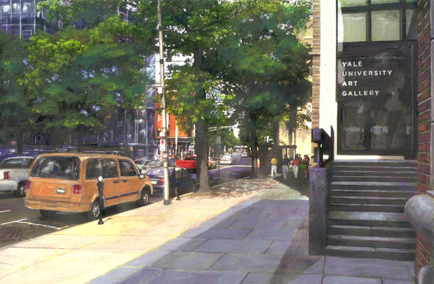 Yale University Art Gallery Acrylic Card Landscaping