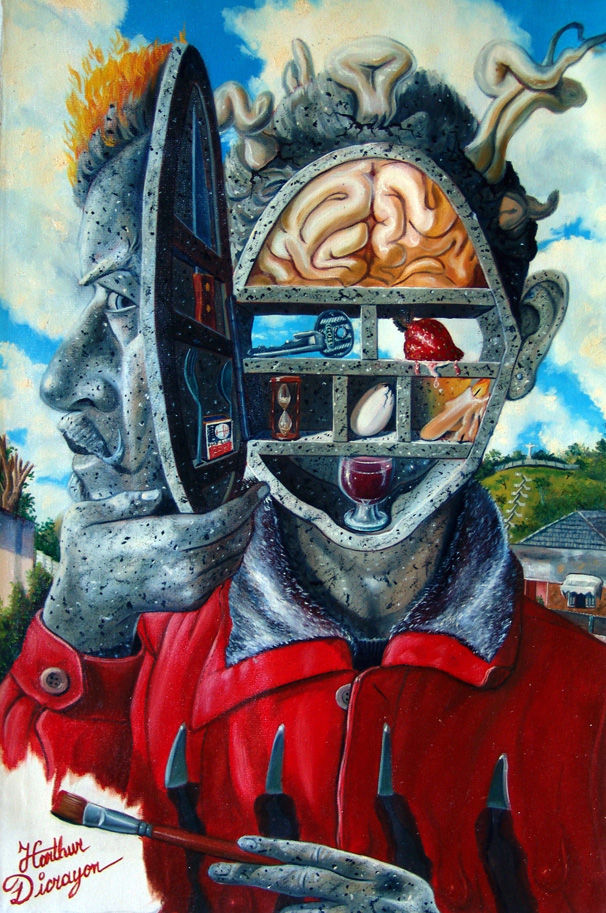 Autoretrato Metamorfico Refletido en la Irrealidad Verdadera.