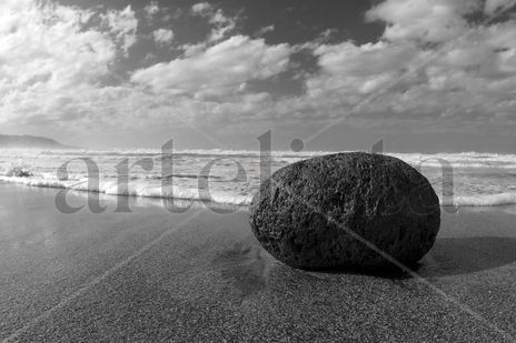 Piedra, arena y sal