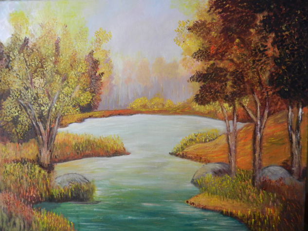 paisaje primaveral Oil Canvas Landscaping