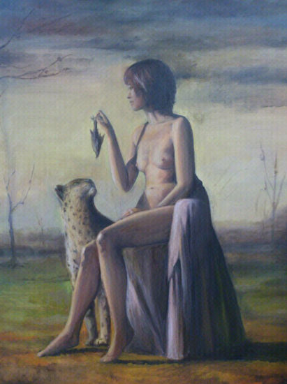 Oleo Oil Canvas Nude Paintings