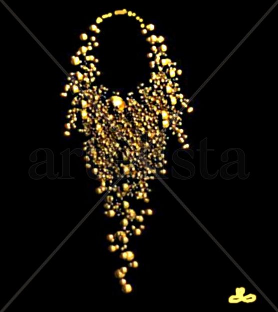 DISEÑO DE   PENDIENTE    O   COLGANTE DE   ORO