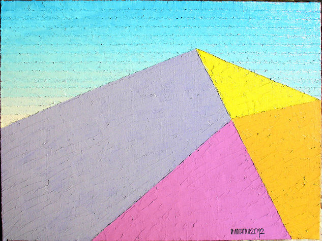 Lopatin-Igor_2012_Composition_№295_70x90cm_canvas_oil Óleo Lienzo Otros