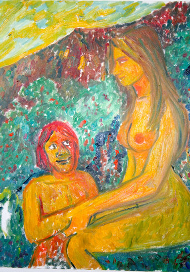 bañistas Oil Canvas Nude Paintings