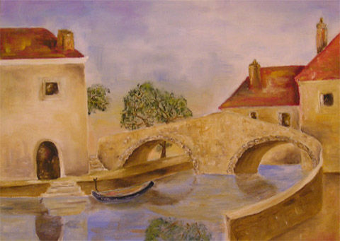 Río Oil Canvas