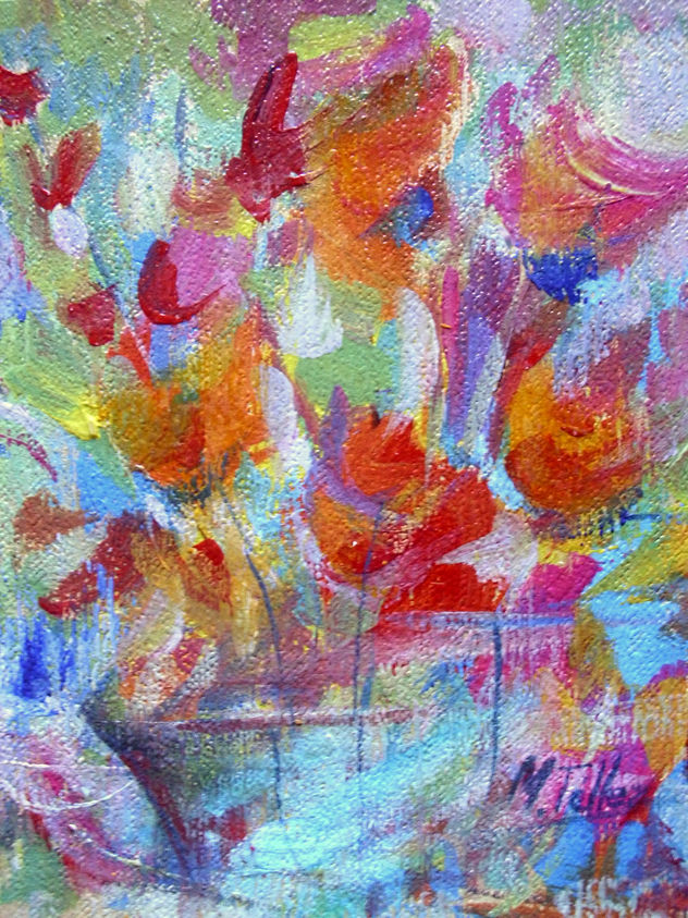 flowers and water