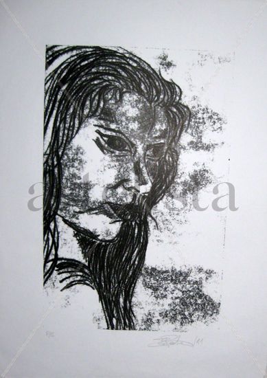 Niña Monoprint