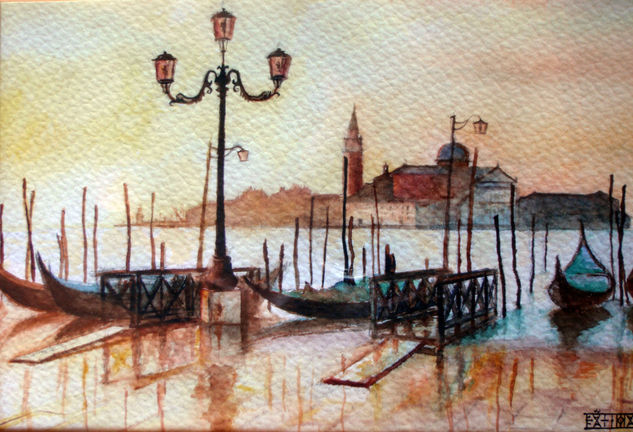 San Marcos (Venecia) Watercolour Paper Landscaping