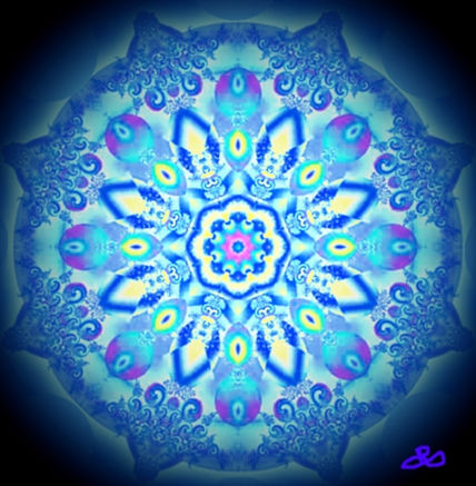 Mandala  , paz   lunar