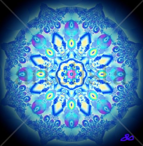 Mandala  , paz   lunar