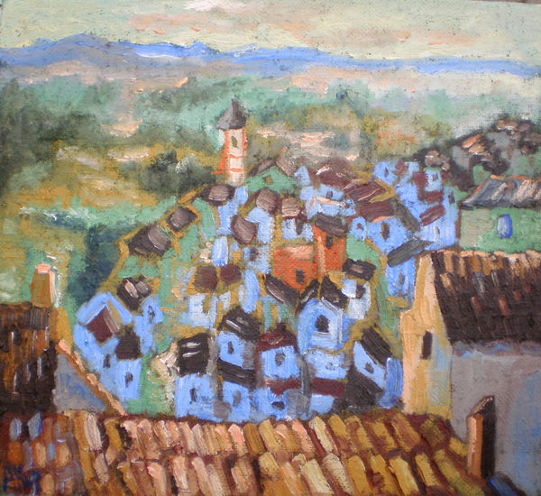 Cehegín 12 Oil Canvas Landscaping