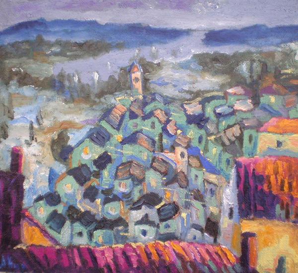 Cehegín 12 + 1 Oil Canvas Landscaping