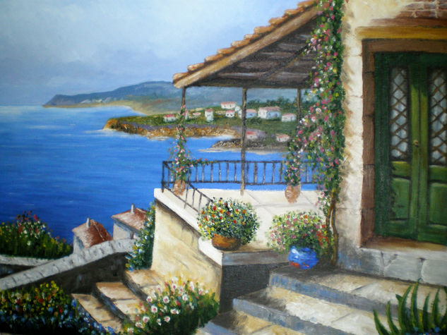 Paisaje marino Oil Canvas Landscaping